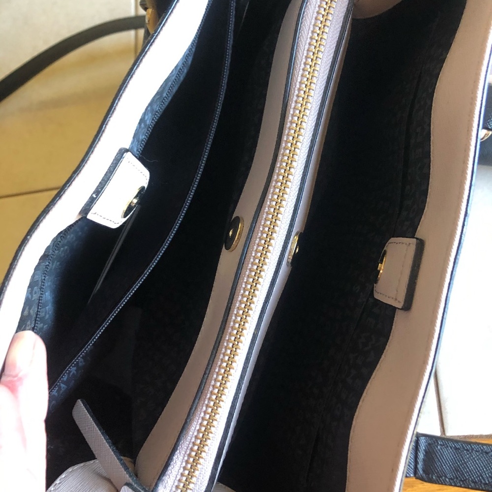 NWT Kate Spade two toned handbag & wallet - Picture 2 of 9